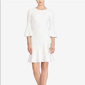 Ralph Lauren Petite Crepe Bell-Sleeve Dress